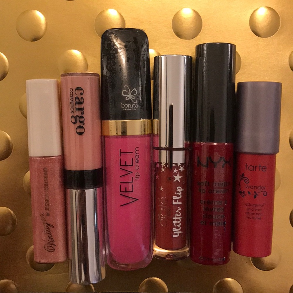🔺 NYX, Ciate, Tarte liquid lipstick, gloss bundle